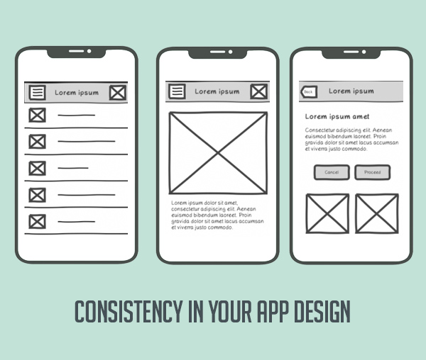 Keep Consistency in Your App Design