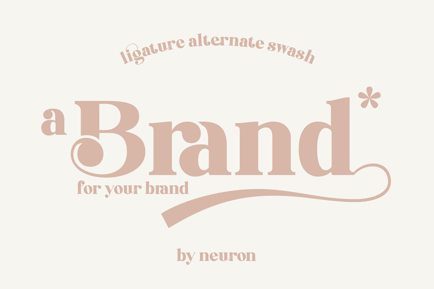 Brand Rounded Modern Didone Font