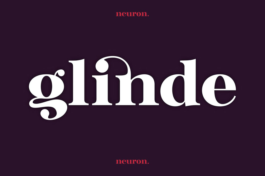 Glinde Bold Ligature Serif Modern Didone Font