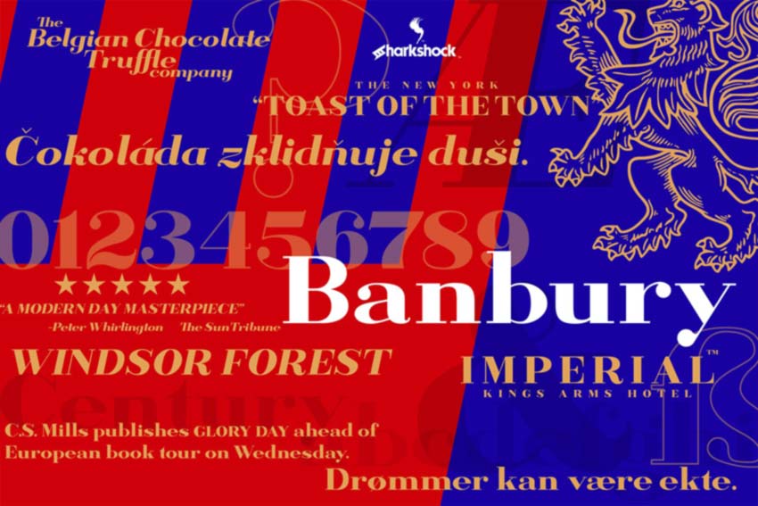 Banbury Display Font