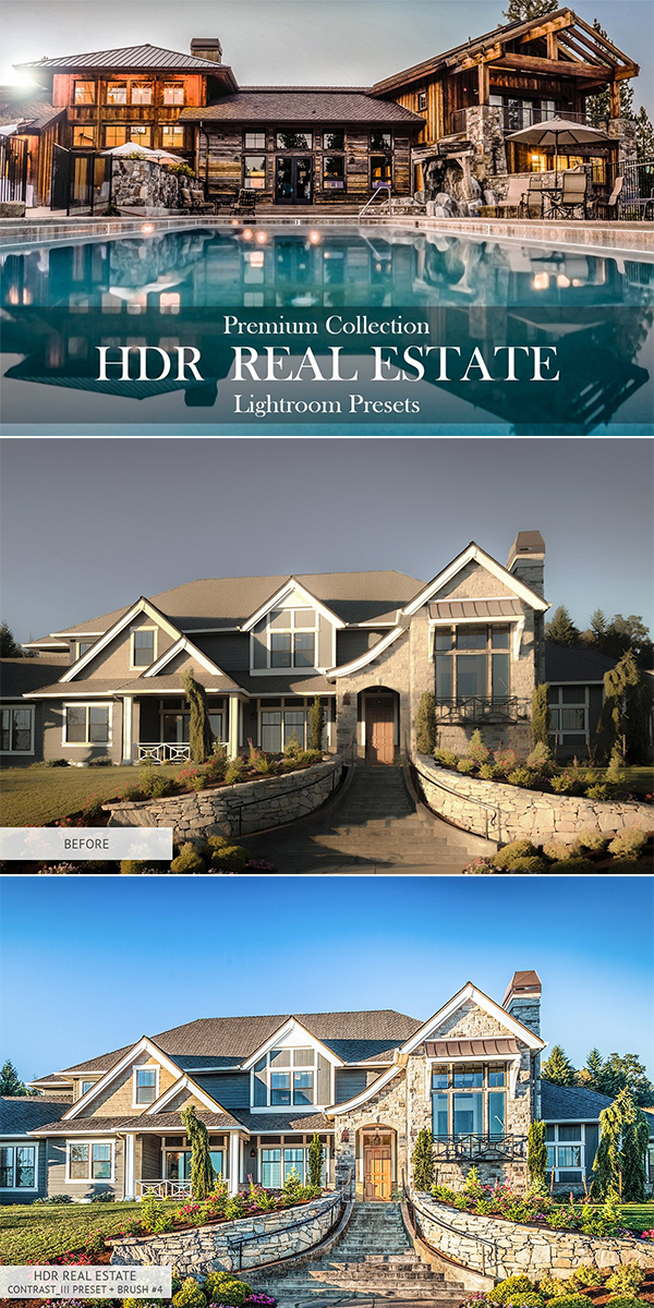 HDR Real Estate Lightroom Presets