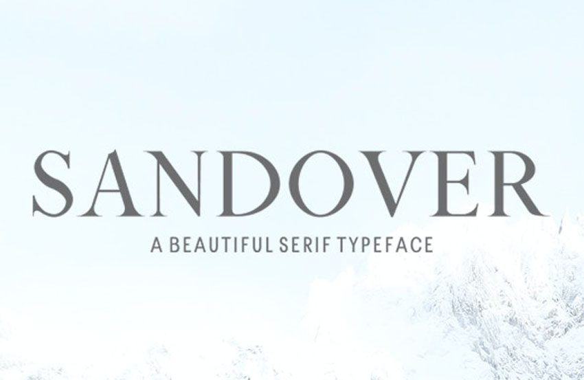 Sandover Serif Font Family