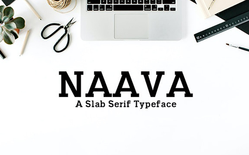 Naava Slab Serif Font Family