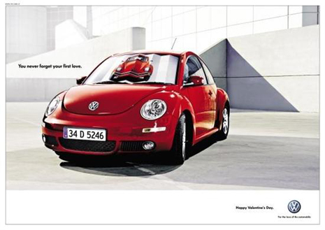 Volkswagen Valentine's Day Ad