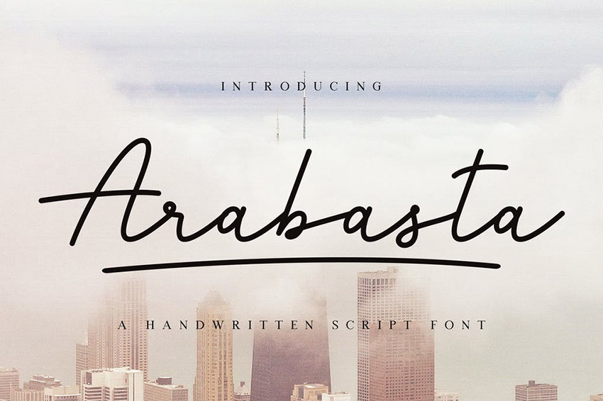 Arabasta Signature Font