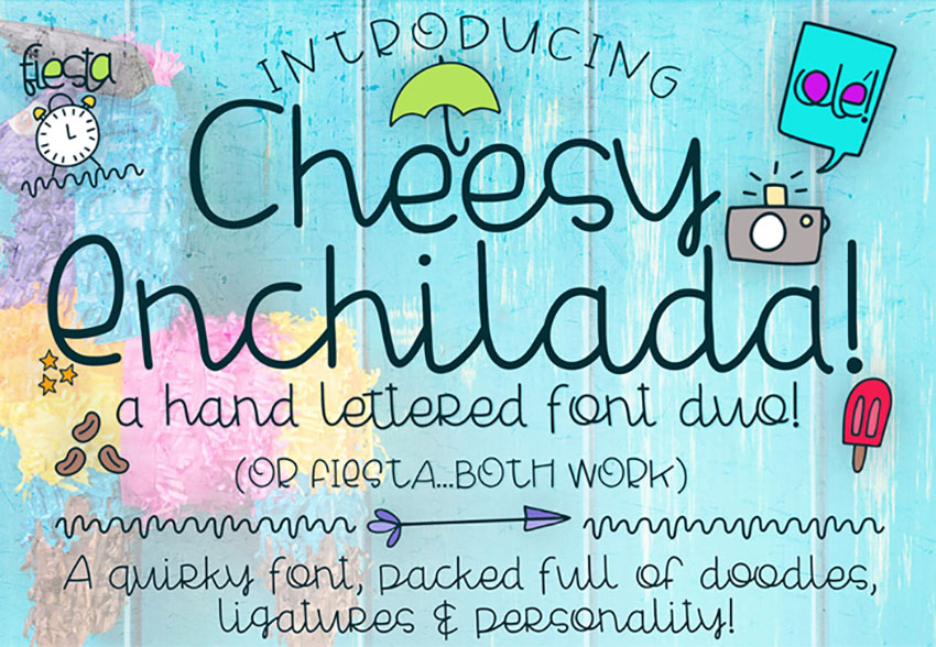 Cheesy Enchilada Free Font