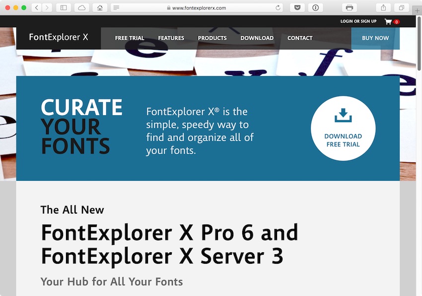 FontExplorer Pro X for macOS
