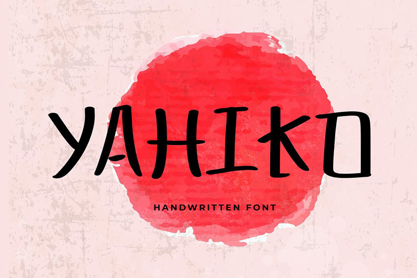 Yahiko Playful Handwritten Font