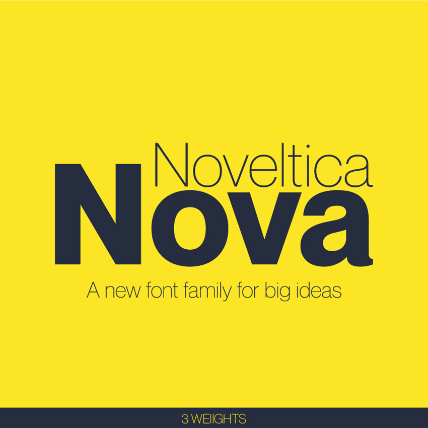 Noveltica Nova Sans Font