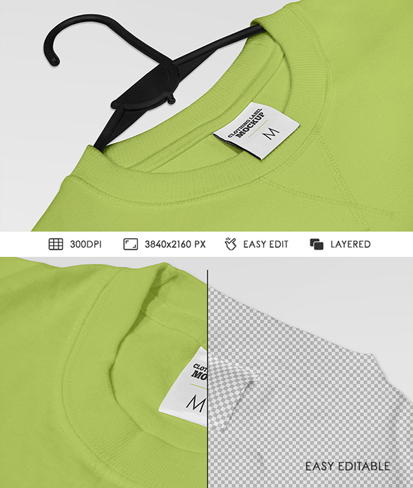 Free Clothing Label Mockups