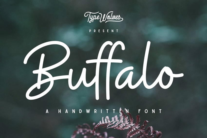 Buffalo Handwritten Font