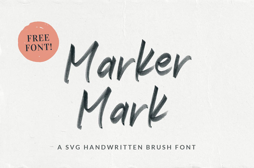 Marker Mark Handwritten Font
