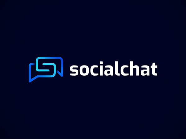 Socialchat Logo Concept by Alghifari Zahran