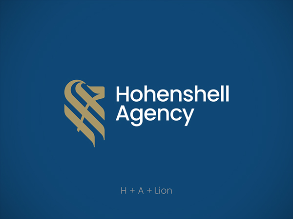 Hohenshell agency logo design by Anton Akhmatov