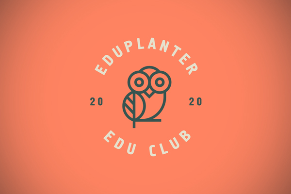 Eduplanter Line Art Logo by Ahmed creatives