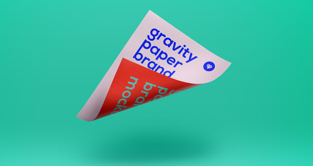 Gravity Paper mockup