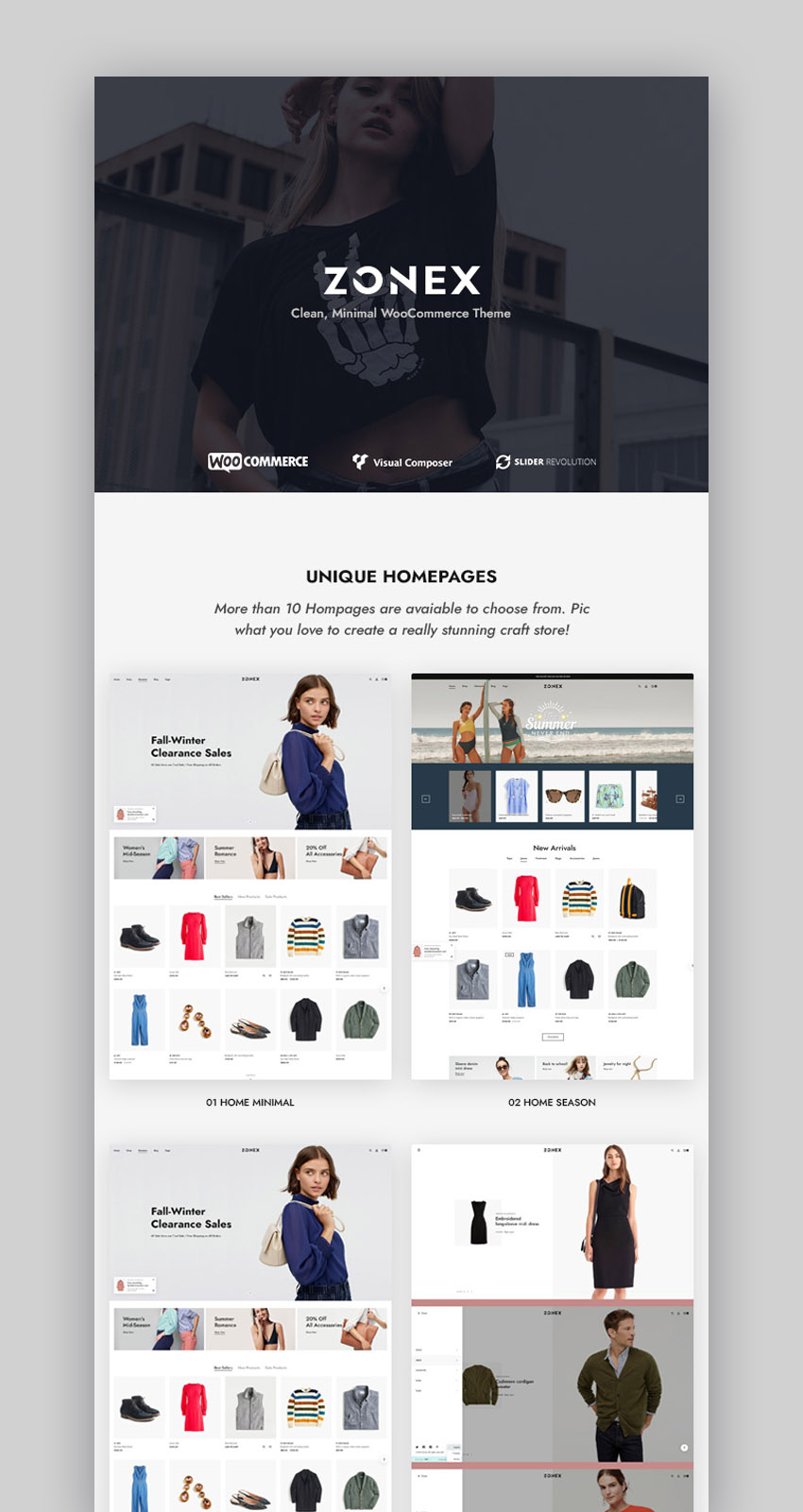 Zonex Clean And Modern WordPress Theme