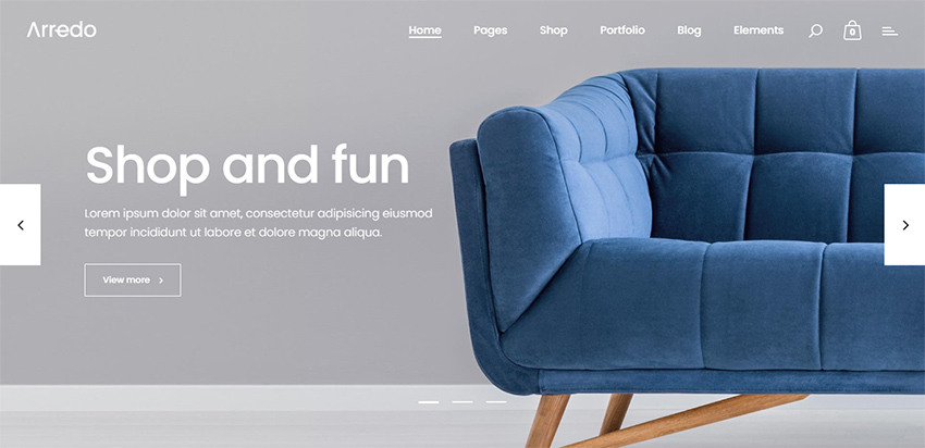 Arredo Clean WordPress Theme