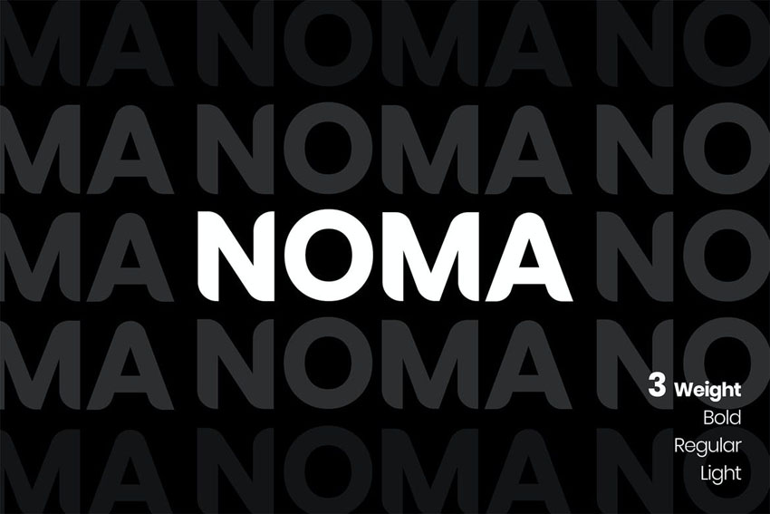 NOMA Sans Serif Font
