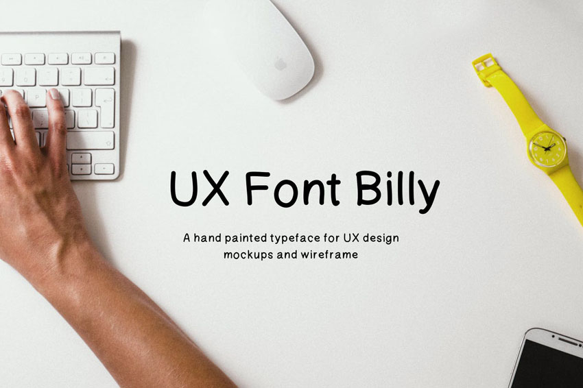 Billy UX Envato Elements Font