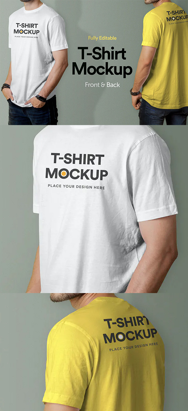 Modern T-Shirt Mockup