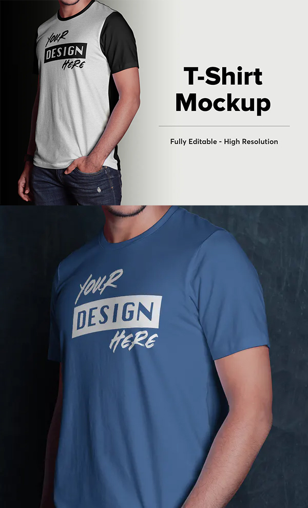 Elegant T-Shirt Mockup