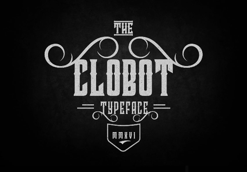 Clobot Typeface