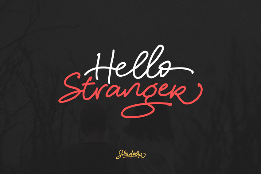 Hello Stranger Typeface
