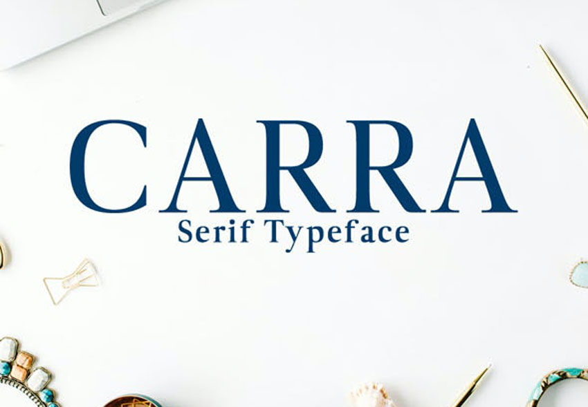 Carra Serif Typeface