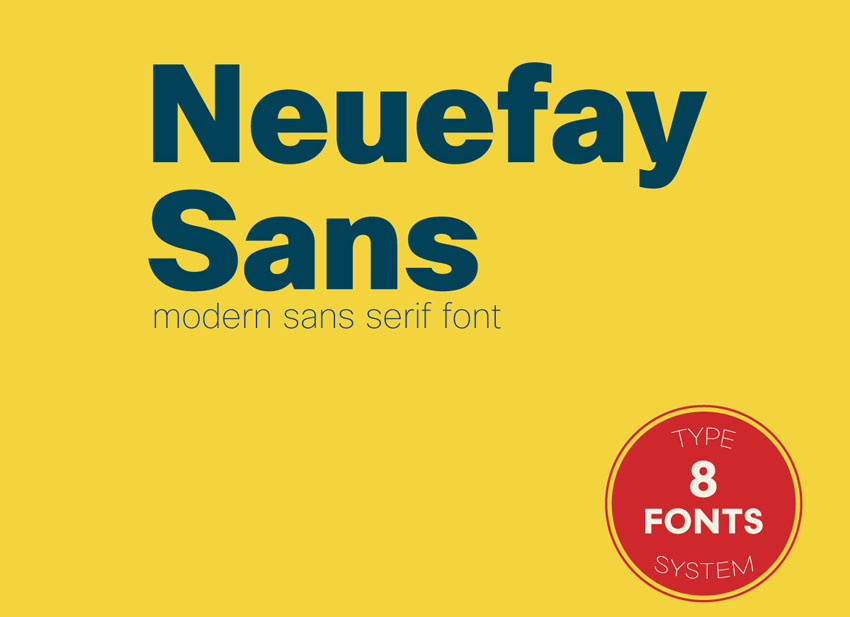 Neuefay Sans Font