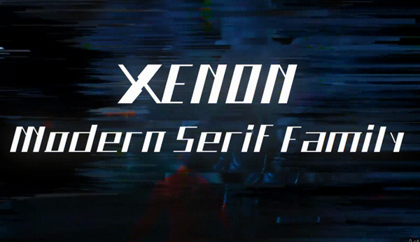 Xenon Free Font