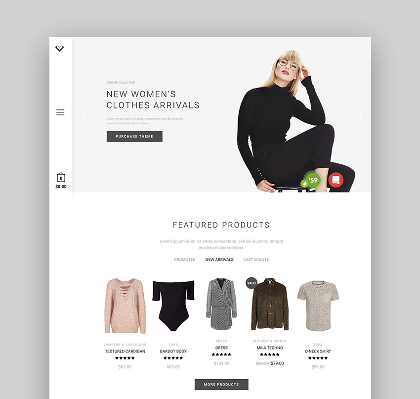 XStore Minimalist E-Commerce Clean Design WordPress Theme