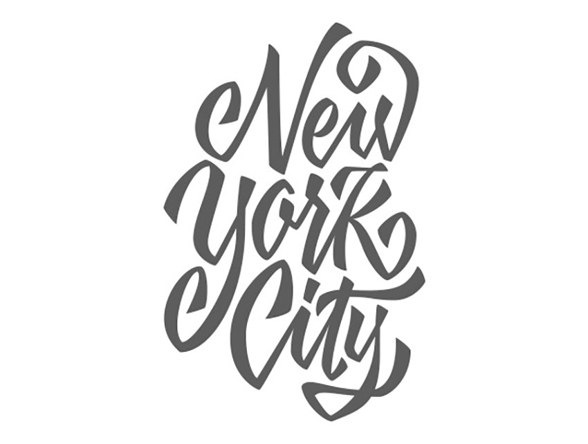 Hand Drawn Lettering Illustrator Tutorial Handling Bezier Filled Vector NYC