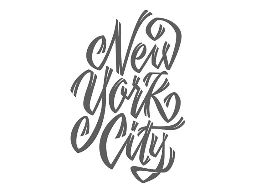 Hand Drawn Lettering Illustrator Tutorial Handling Bezier Vector NYC Notches