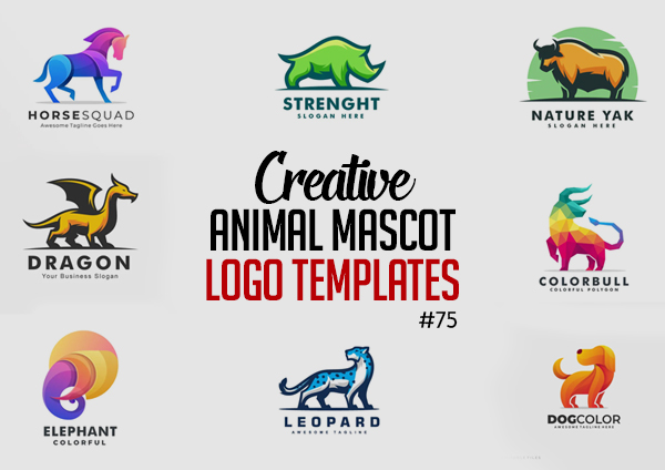 30 Creative Animal Mascot and Logo Templates for Inspiration #75