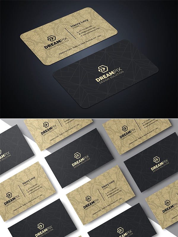 Digital Agency Business Card Design