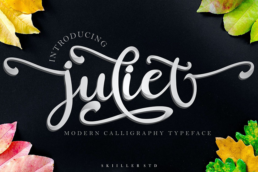 Juliet Modern Calligraphy