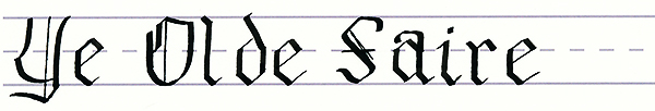 gothic script - putting it together