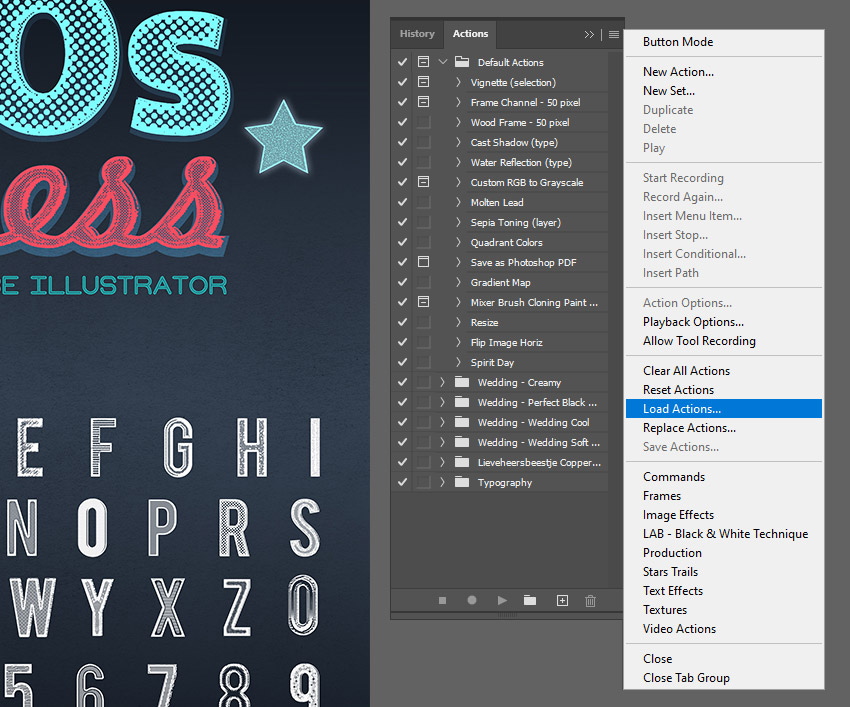 80s Press for Adobe Illustrator