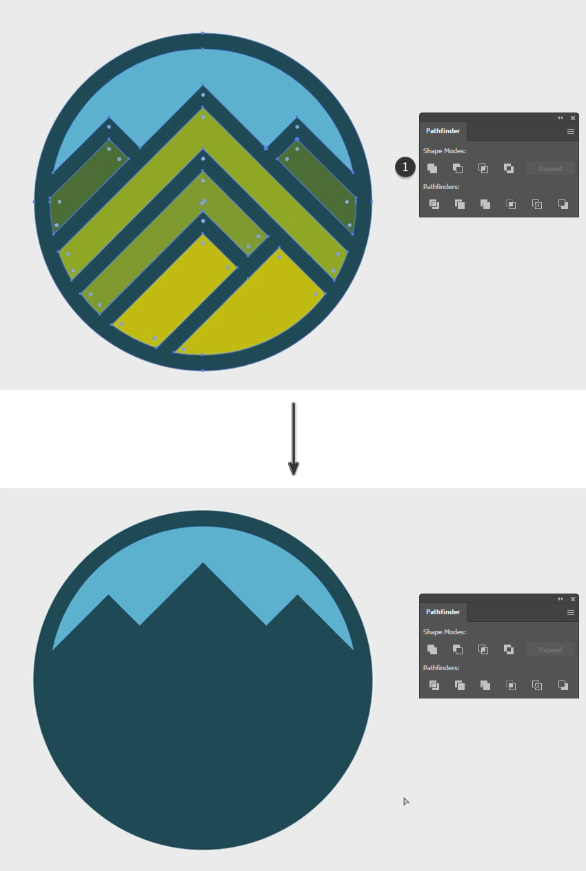 mountona- mountains logo Design