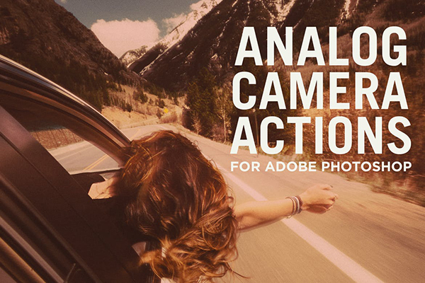 Analog Camera Actions for Adobe Photoshop