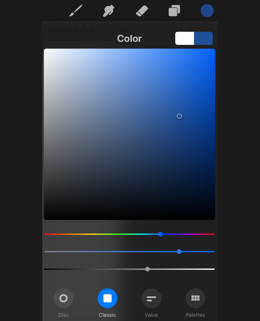 color menu