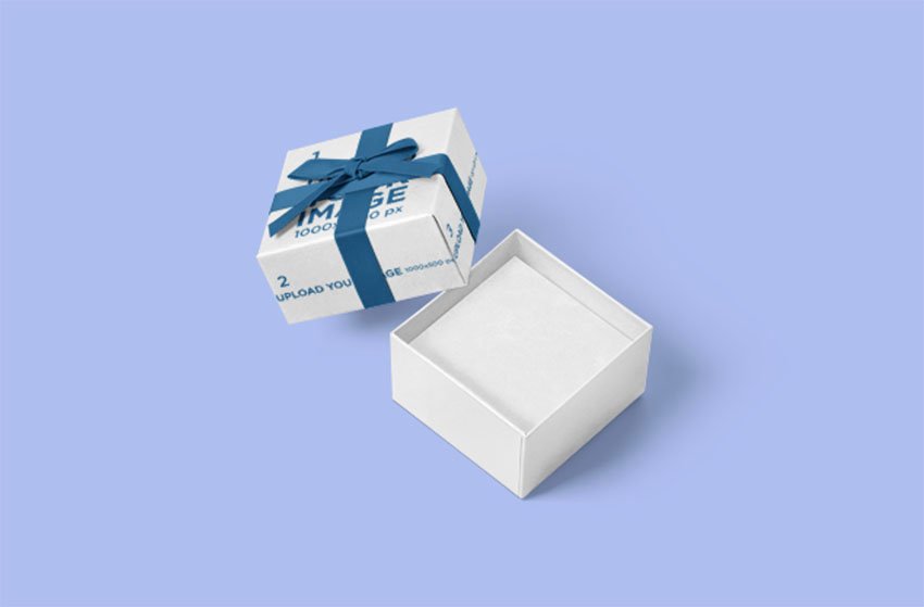 Gift Box Mockup