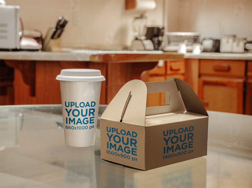 Food Packaging Mockup