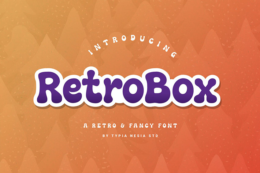 Retrobox Retro Fancy Font