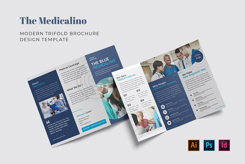 Medicalino Trifold Brochure