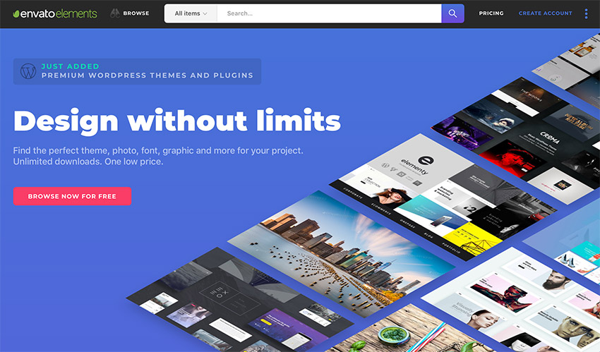 Design Without Limits Envato Elements