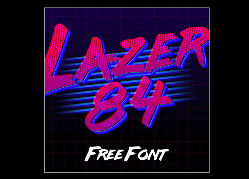 free retro 80s font