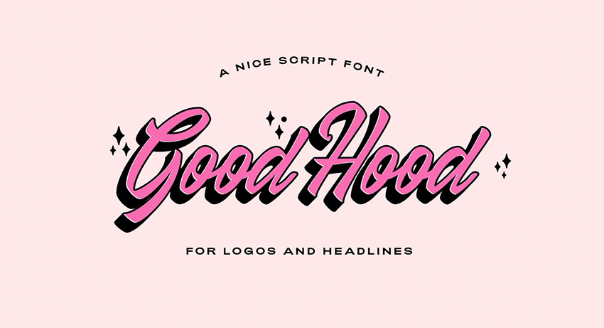 50s vintage font