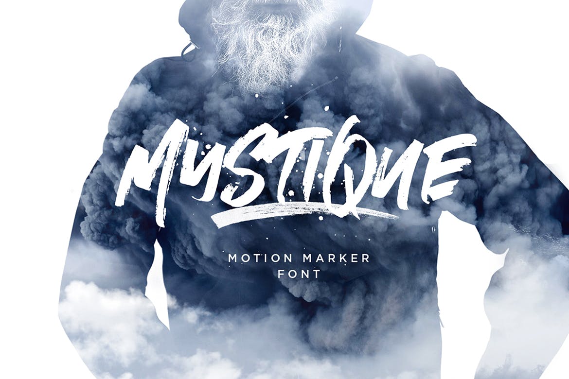 handwritten font mystique